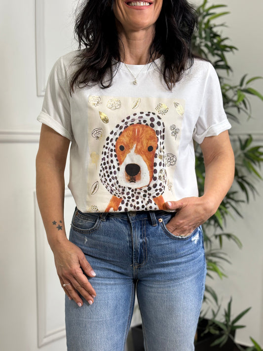 CAMISETA LUNAR DOG