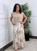 FALDA PASLEY BEIGE