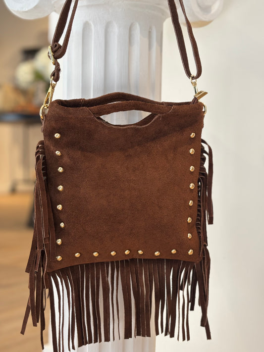 BOLSO SERRAJE TACHUELAS