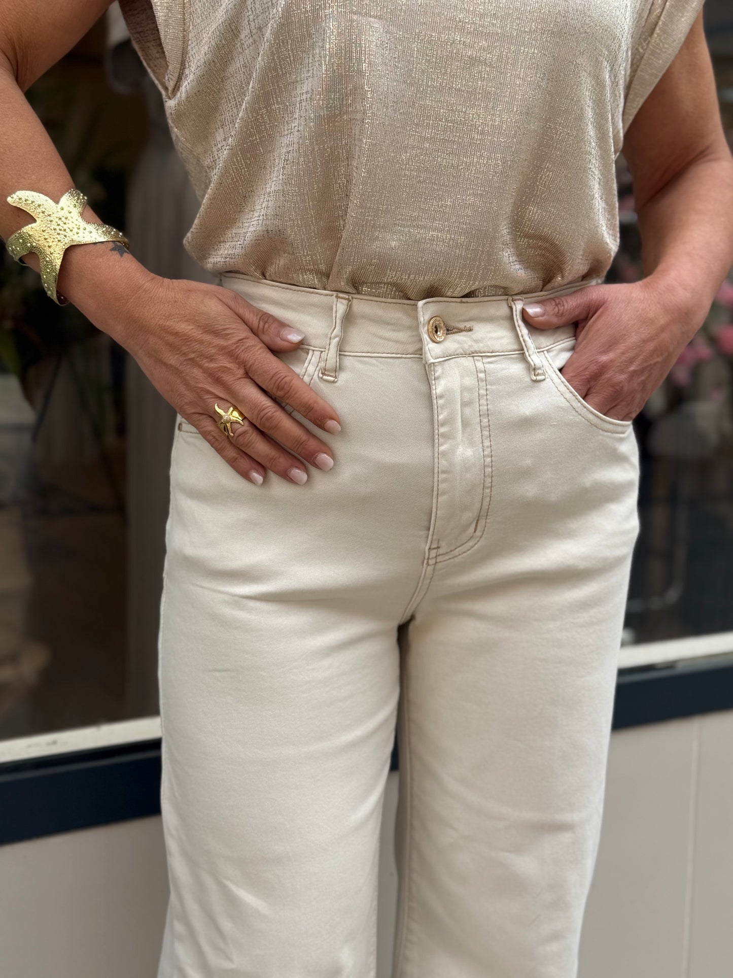 PANTALÓN WOW BEIGE