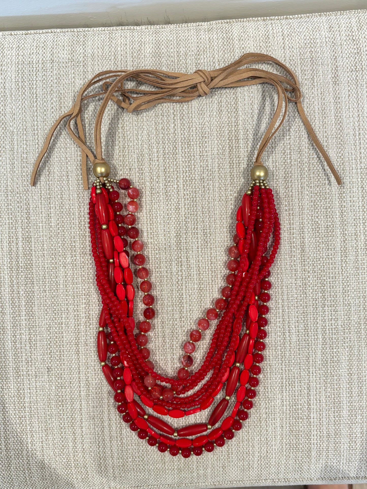 COLLAR RED VELVET