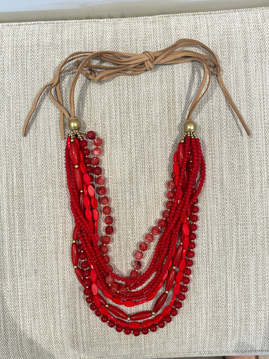 COLLAR RED VELVET