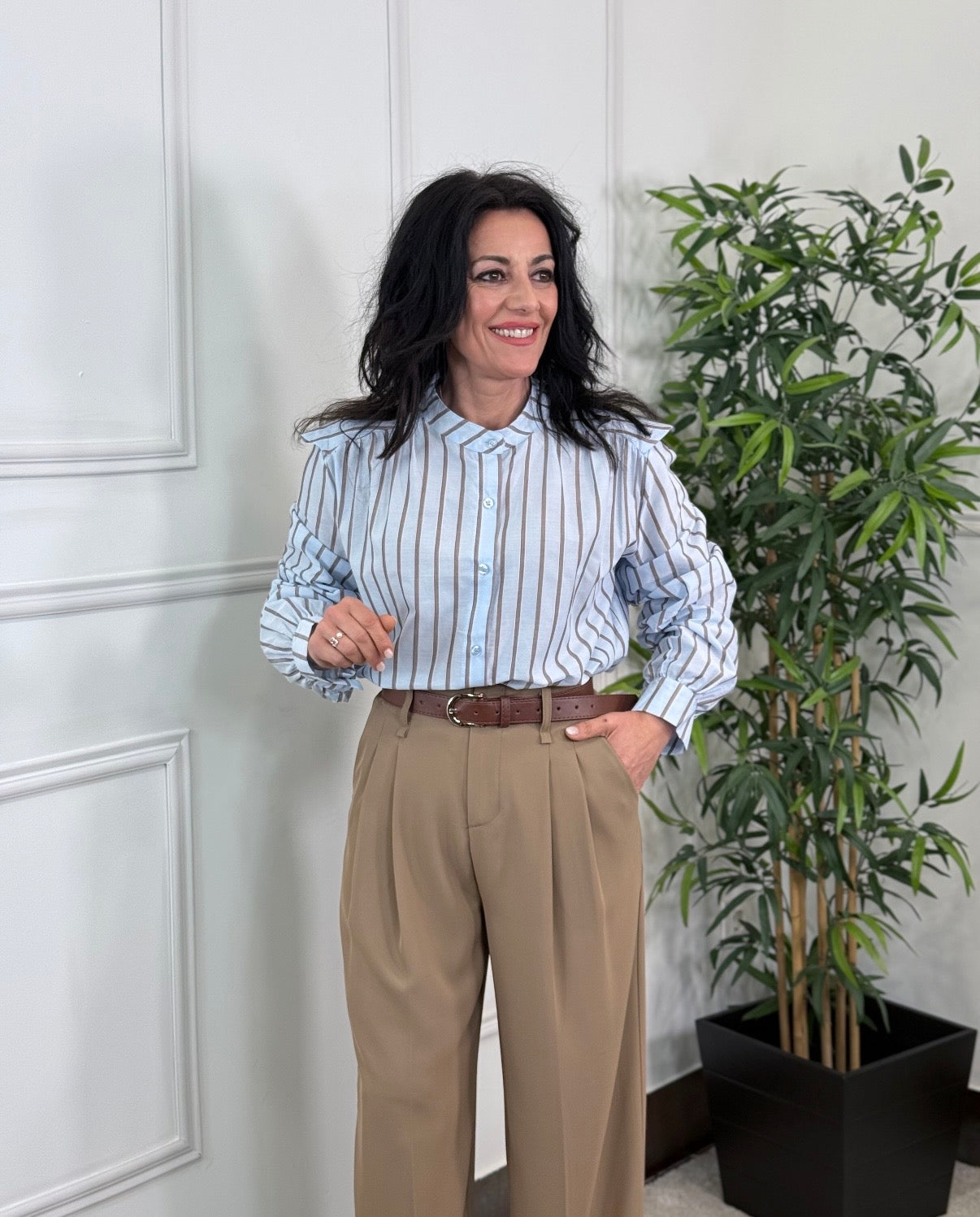 CAMISA JOLIE AZUL