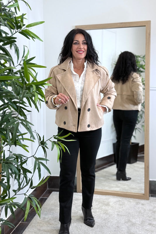 CHAQUETA CRISAL BEIGE