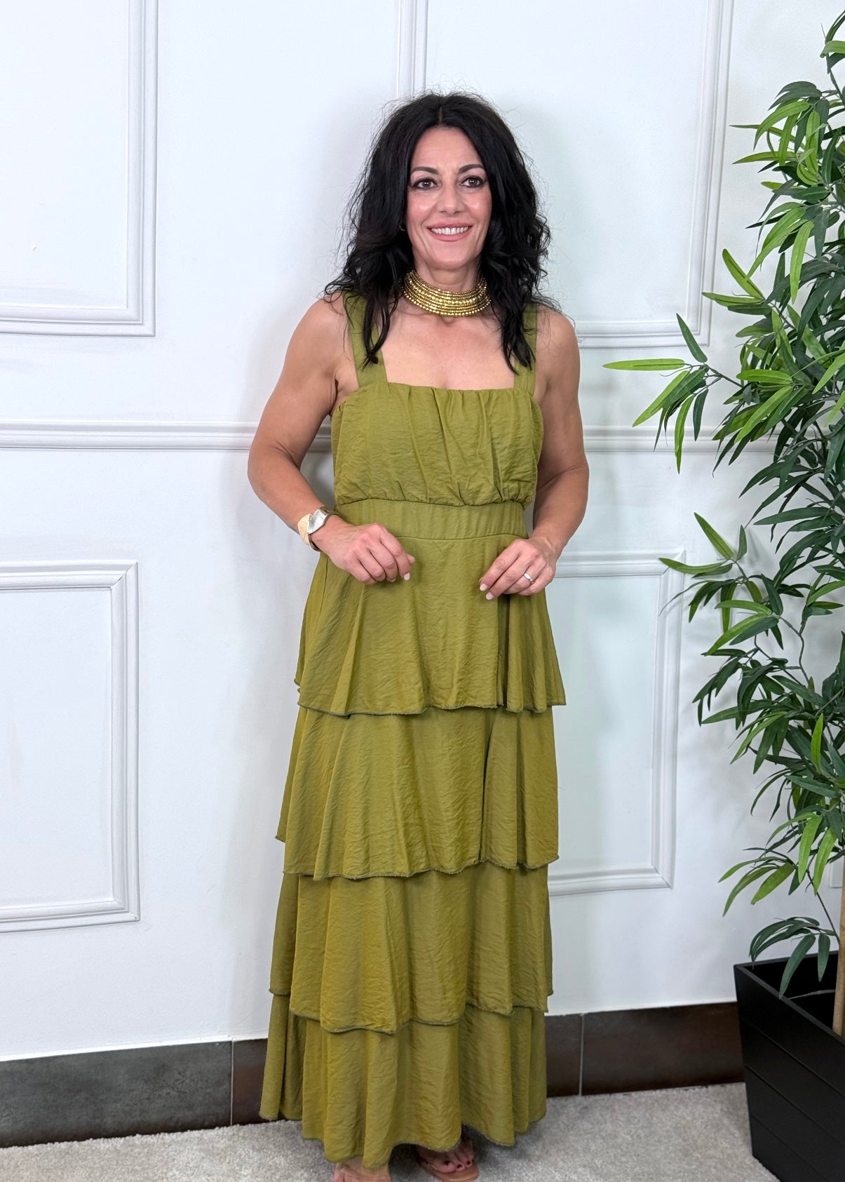 VESTIDO TRIANA VERDE