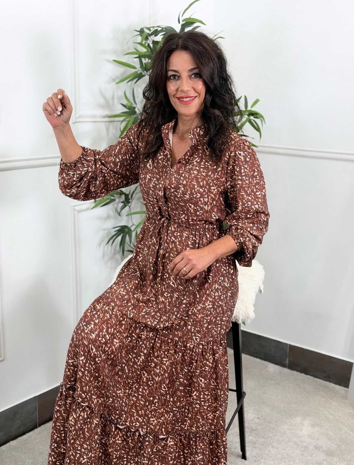 VESTIDO BOHO TIERRA