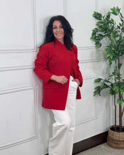 BLAZER BOTÓN ROJA