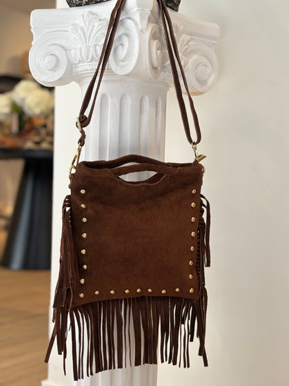 BOLSO SERRAJE TACHUELAS