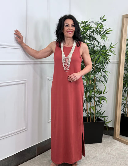 VESTIDO HANTY TERRACOTA