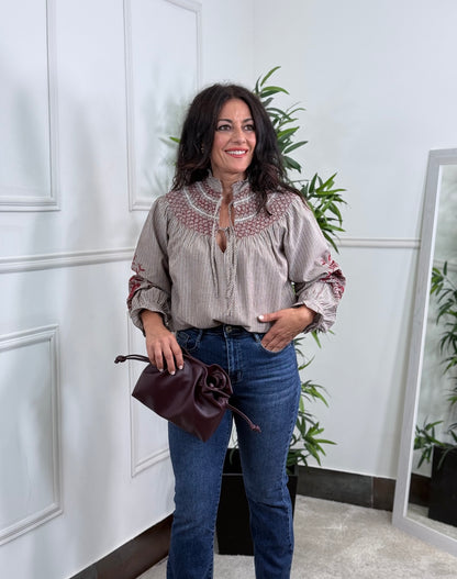 CAMISA DAKOTA FRUNCE