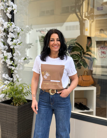 CAMISETA CAFÉ