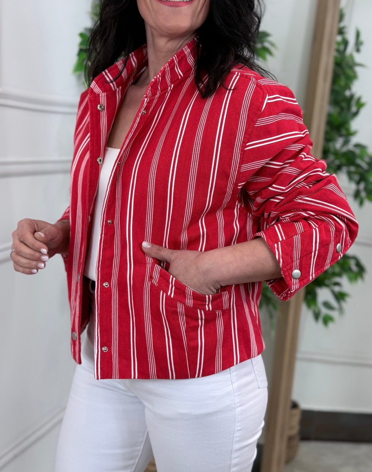 CHAQUETA CHERRY RAYAS