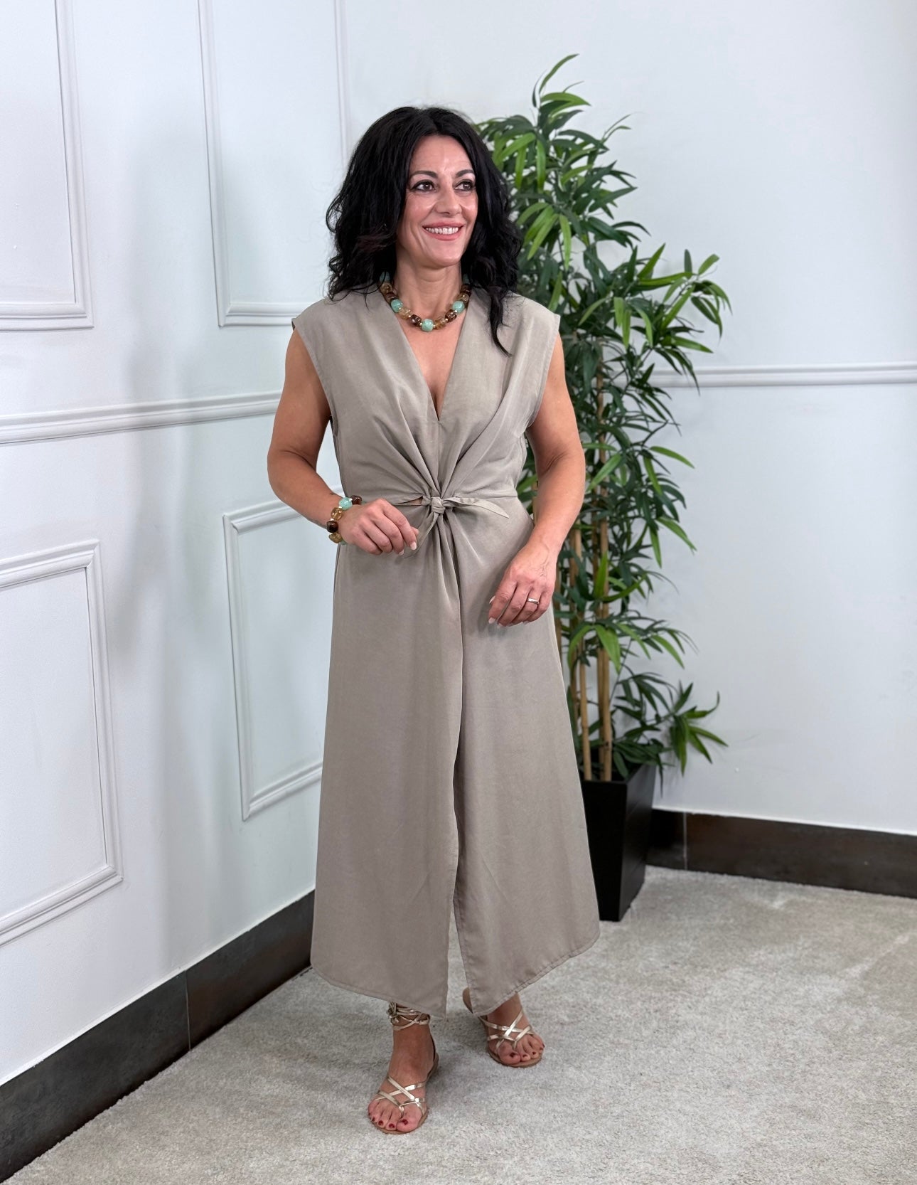 VESTIDO BASIC NUDO PIEDRA