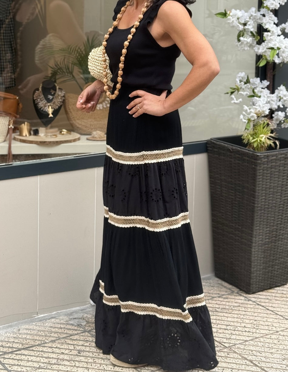 FALDA MALLORCA  NEGRA