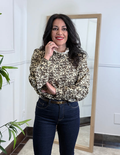 BLUSA FLOWER MICROPANA