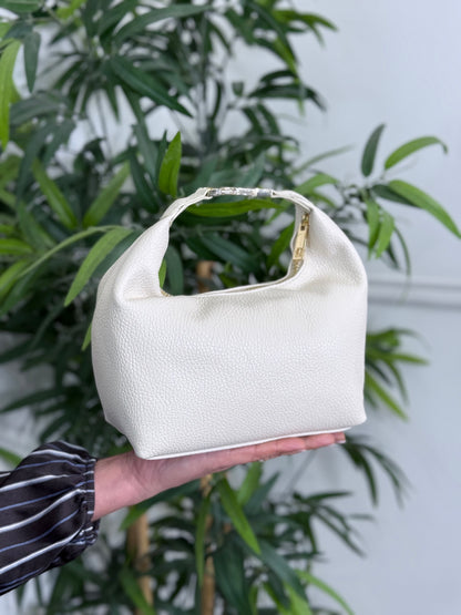 BOLSO KIARA BEIGE  PIEL