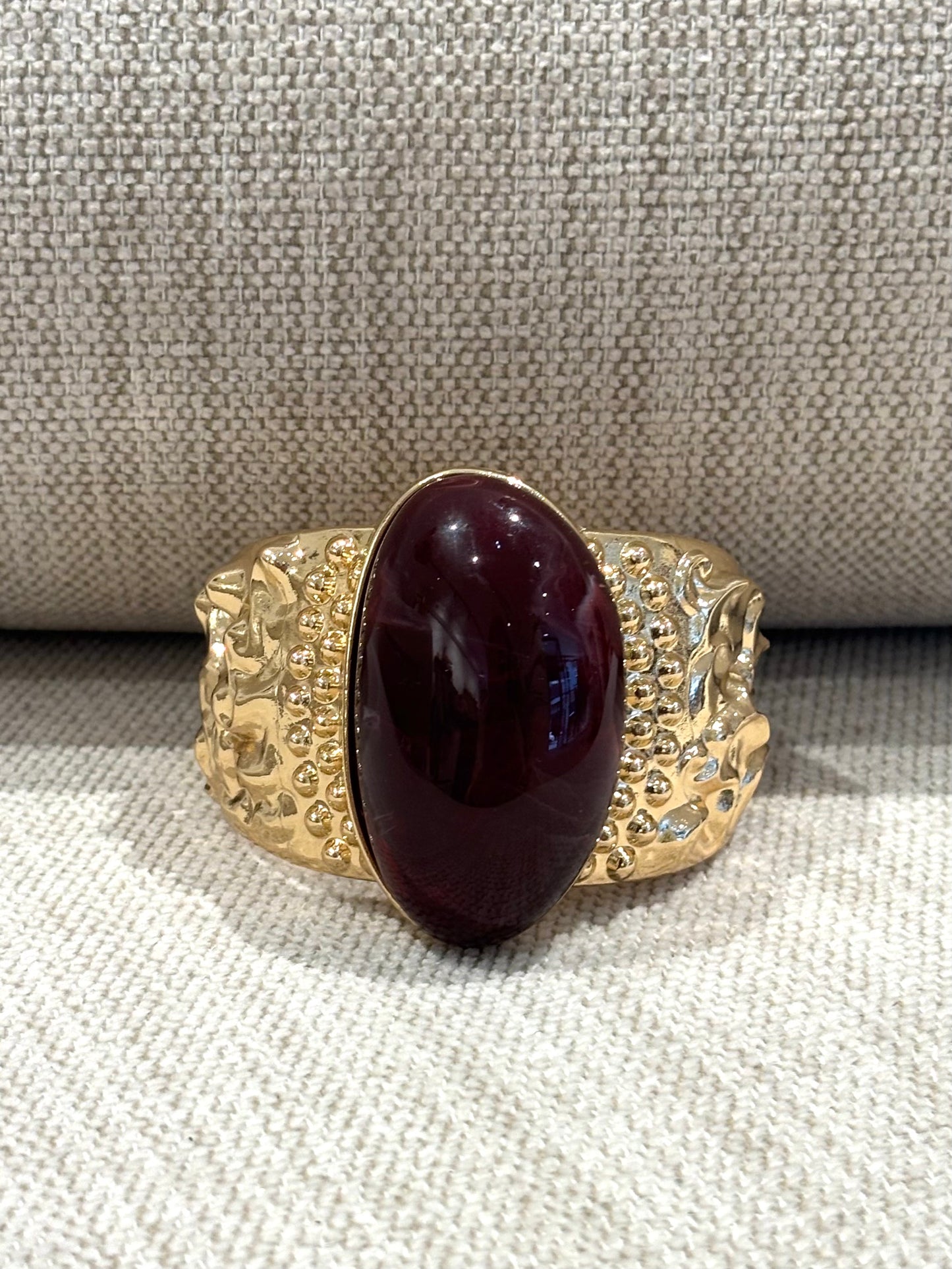 BRAZALETTE GOLD BURDEOS