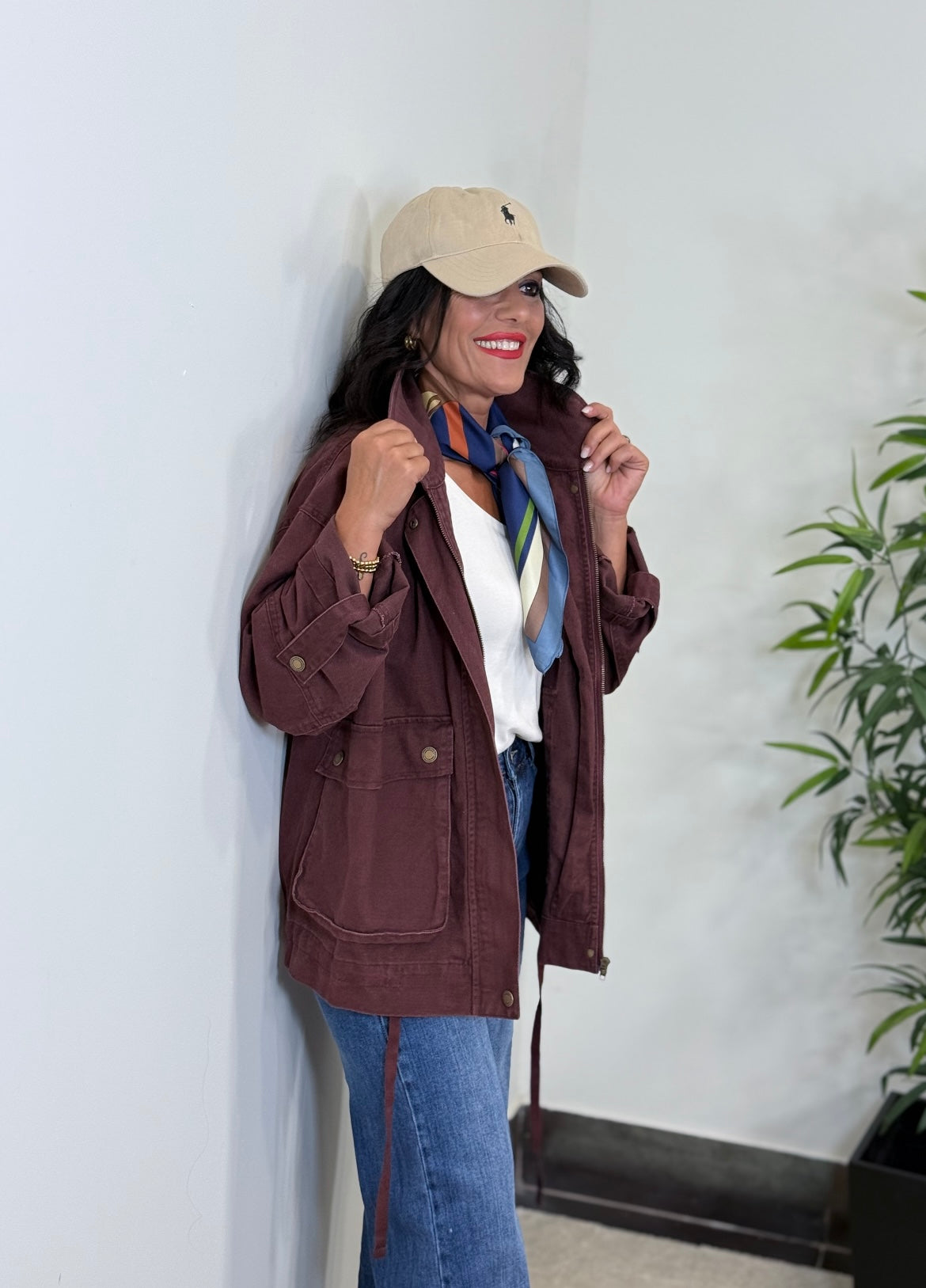 CHAQUETA MONREY BURDEOS