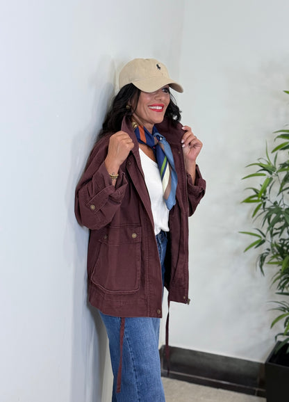 CHAQUETA MONREY BURDEOS