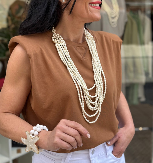 COLLAR SORELLA BEIGE
