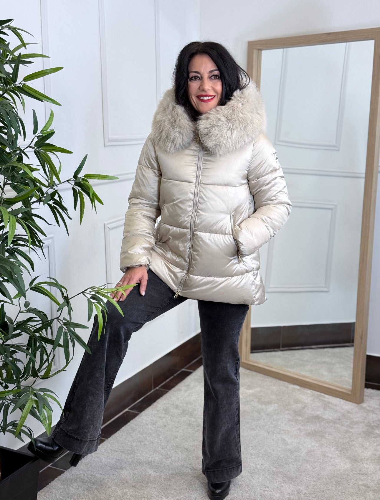 ABRIGO ALPINISTA BEIGE