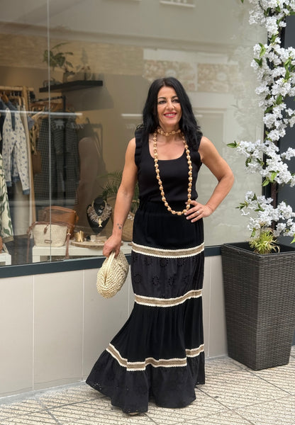 FALDA MALLORCA  NEGRA