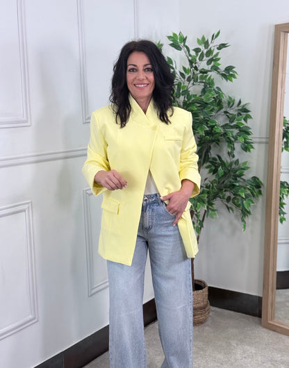 BLAZER BOTÓN AMARILLA