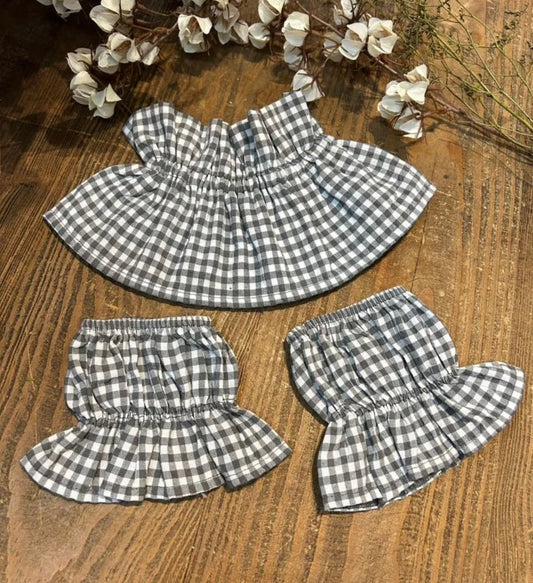 CUELLO Y PUÑOS GRIS CLARO