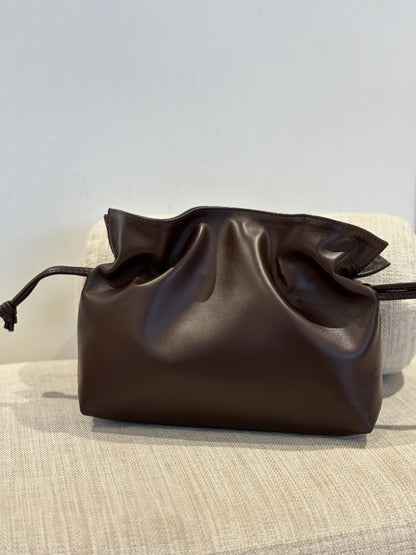 BOLSO LOVE PIEL CHOCOLATE