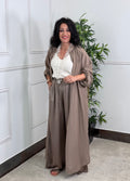 VESTIDO KIMONO CALIMA CAMEL