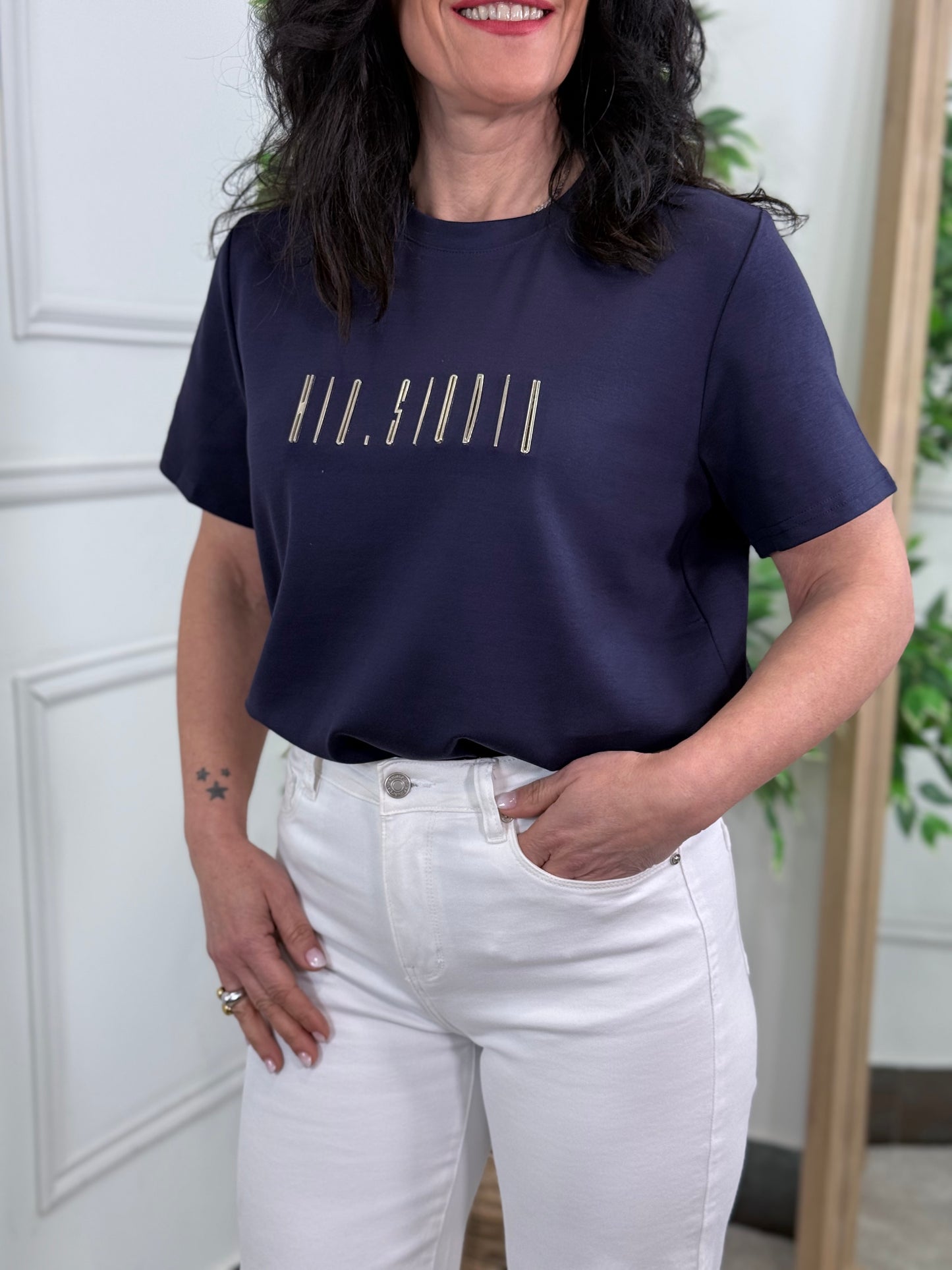 CAMISETA HIO MARINO