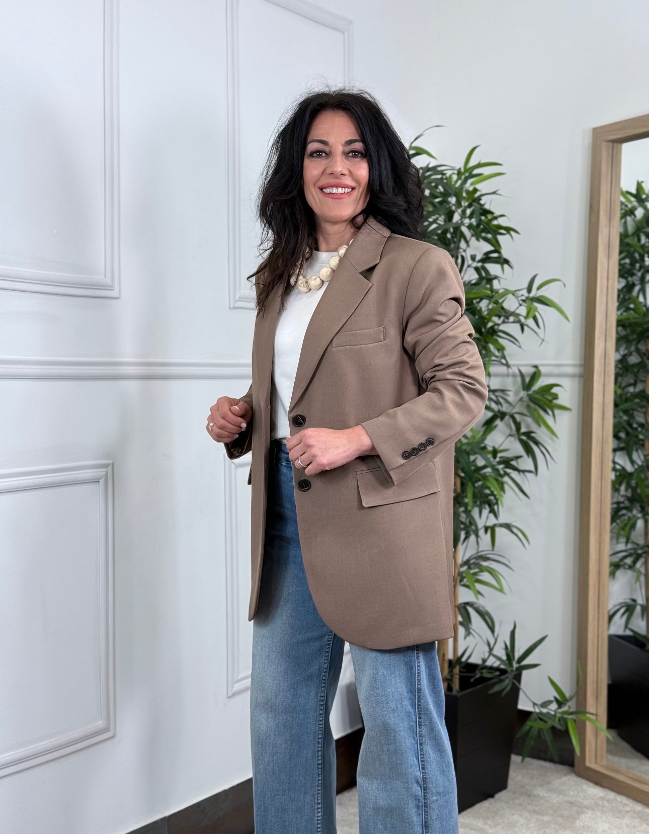 BLAZER BOTÓN  ATELIER MOKA