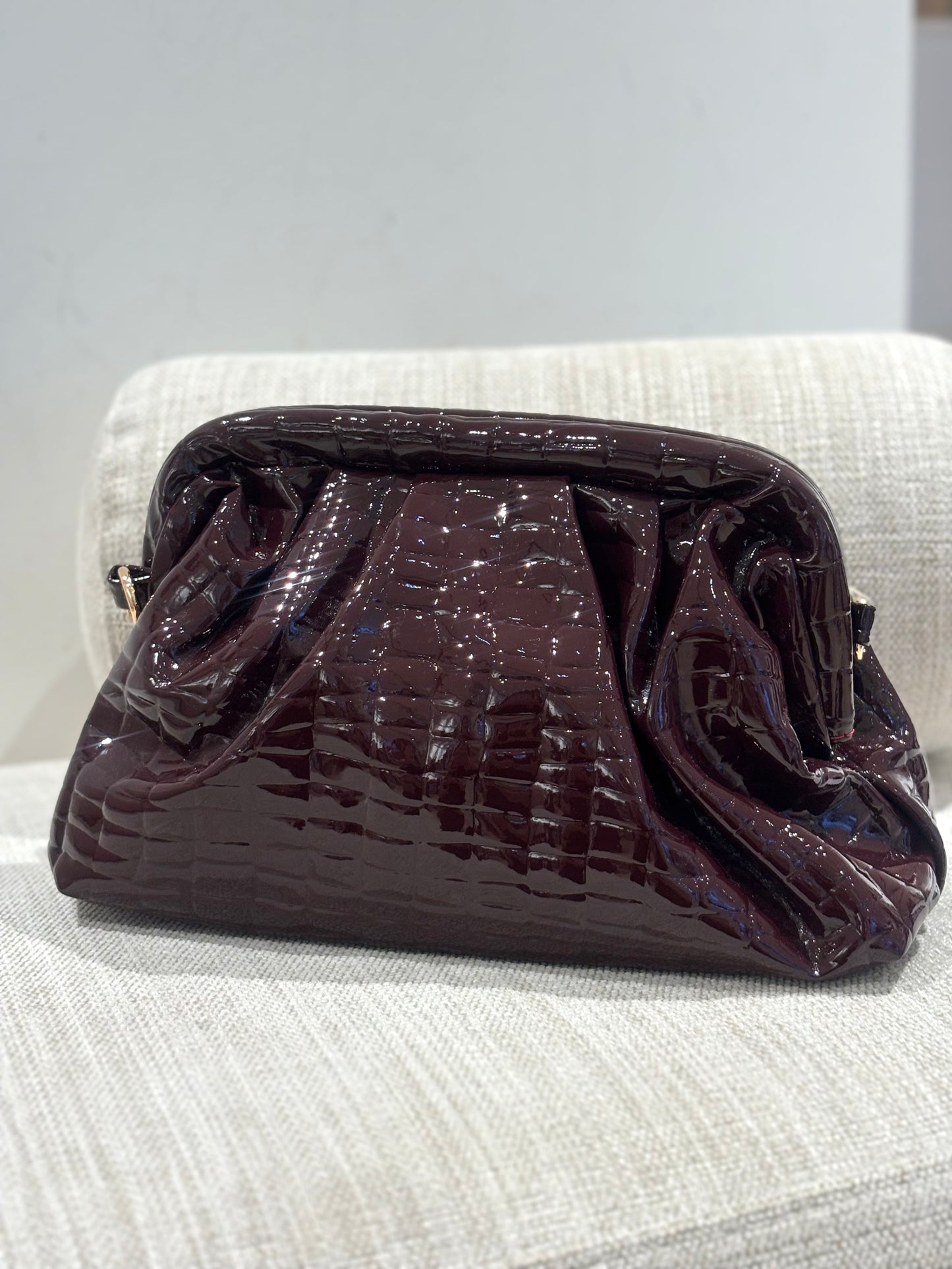 CLUTCH CHAROL BURDEOS