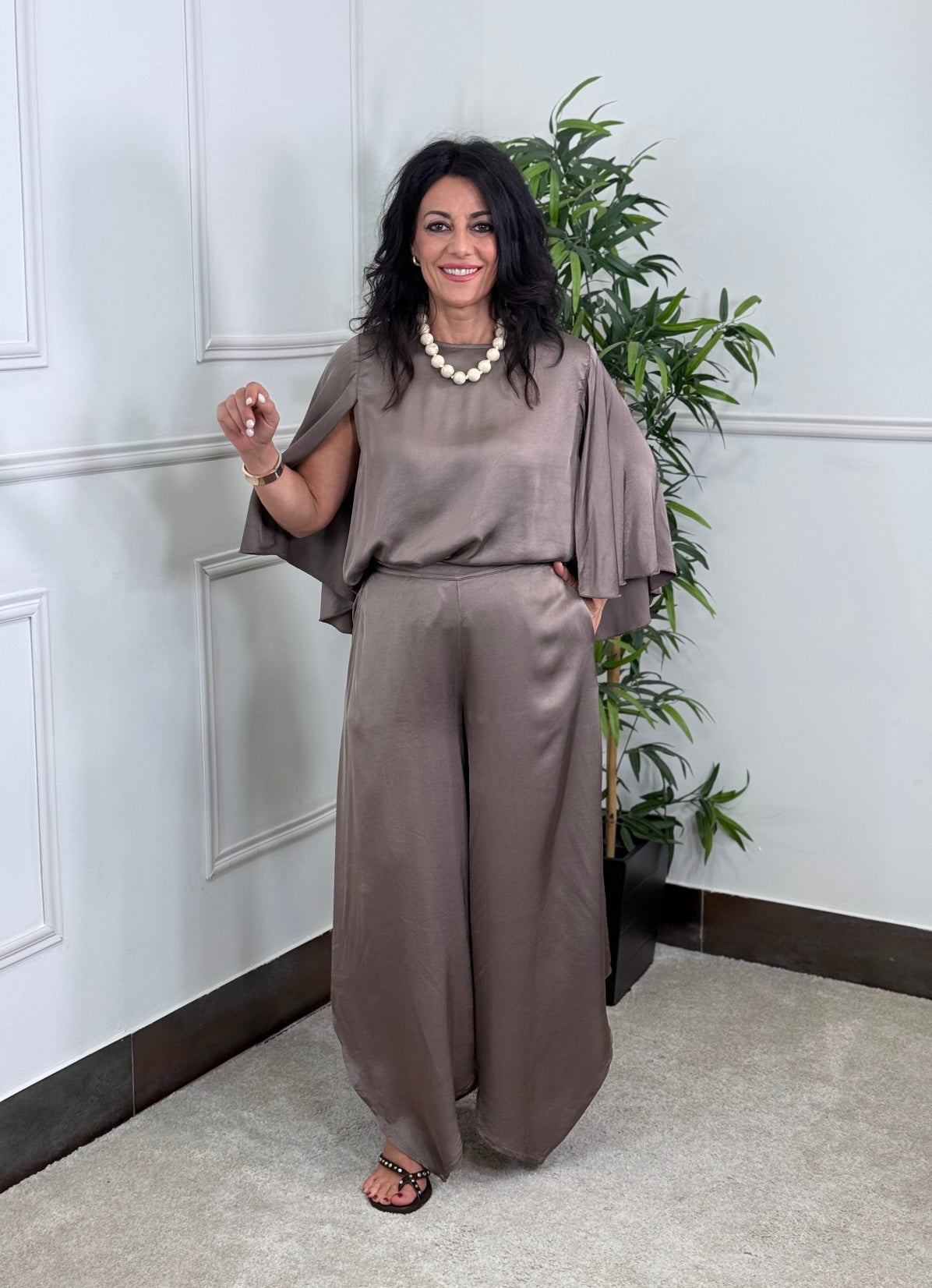 PANTALÓN DONNA CHOCOLATE