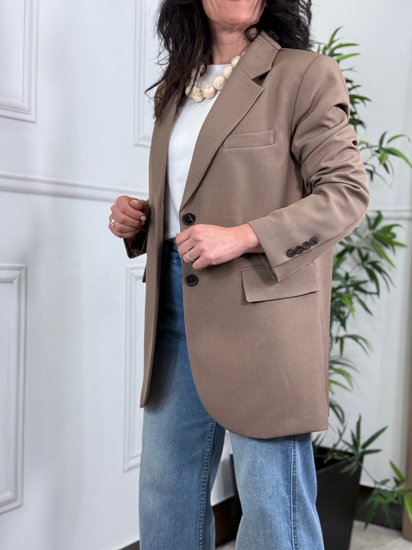 BLAZER BOTÓN  ATELIER MOKA