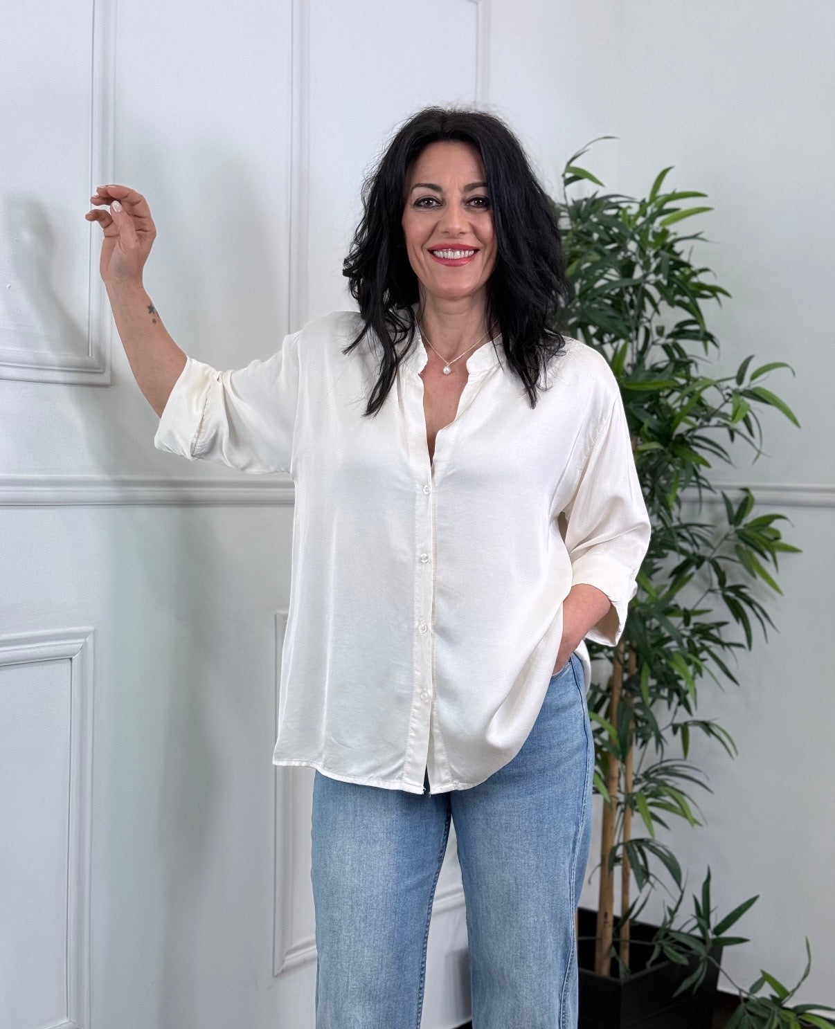 BLUSA ATELIER BEIGE