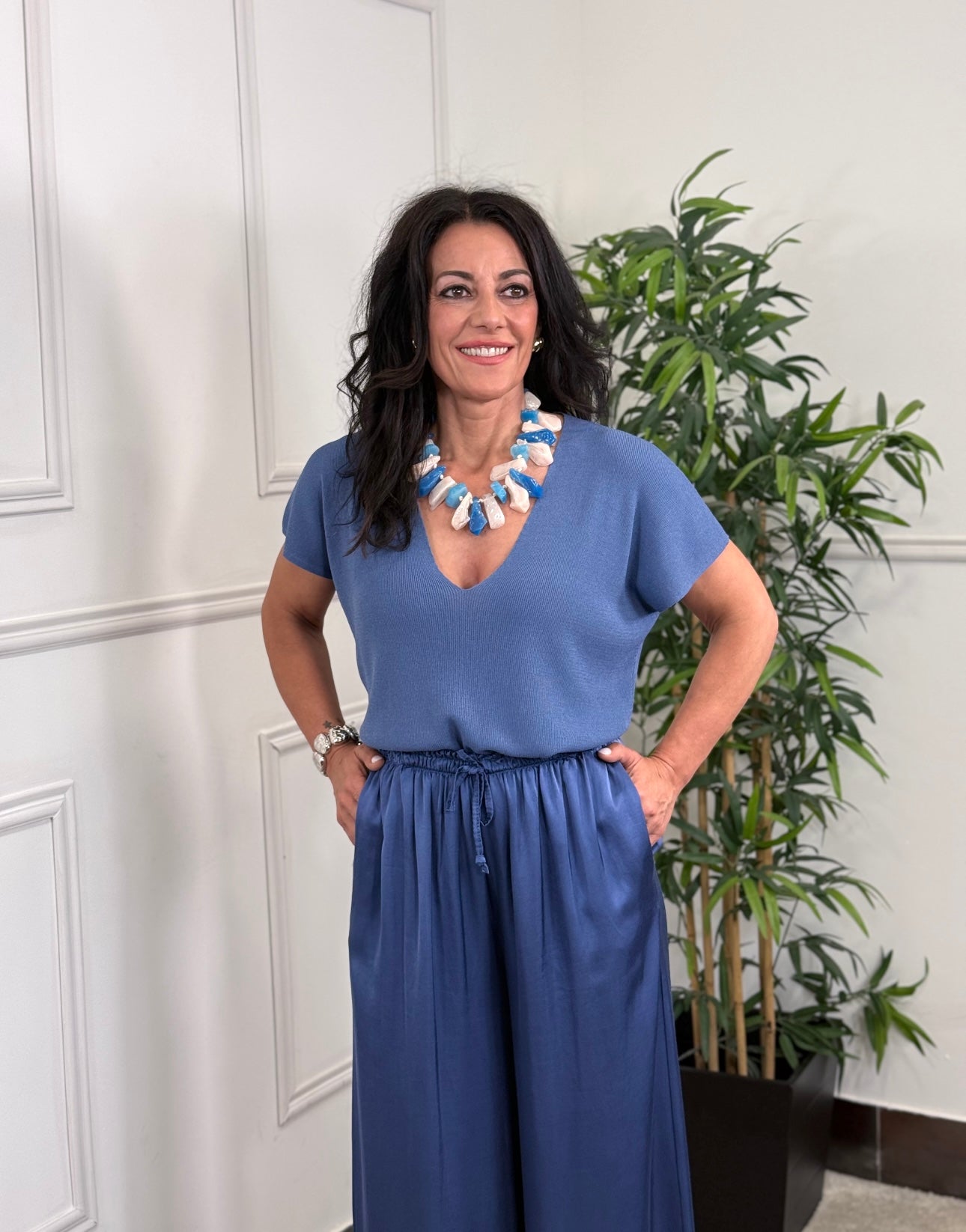 CAMISETA ATELIER PUNTO BLUE