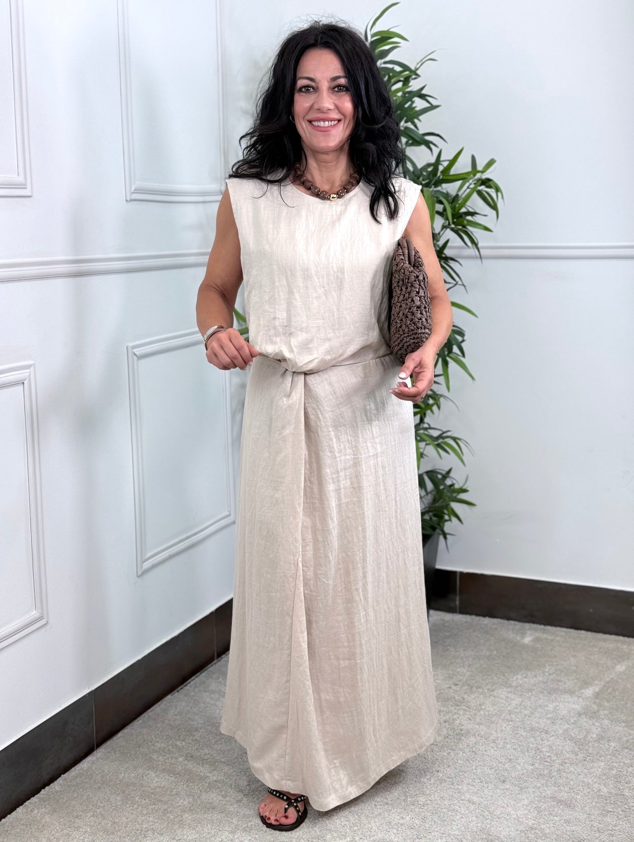 VESTIDO PIEDRA PRETTY