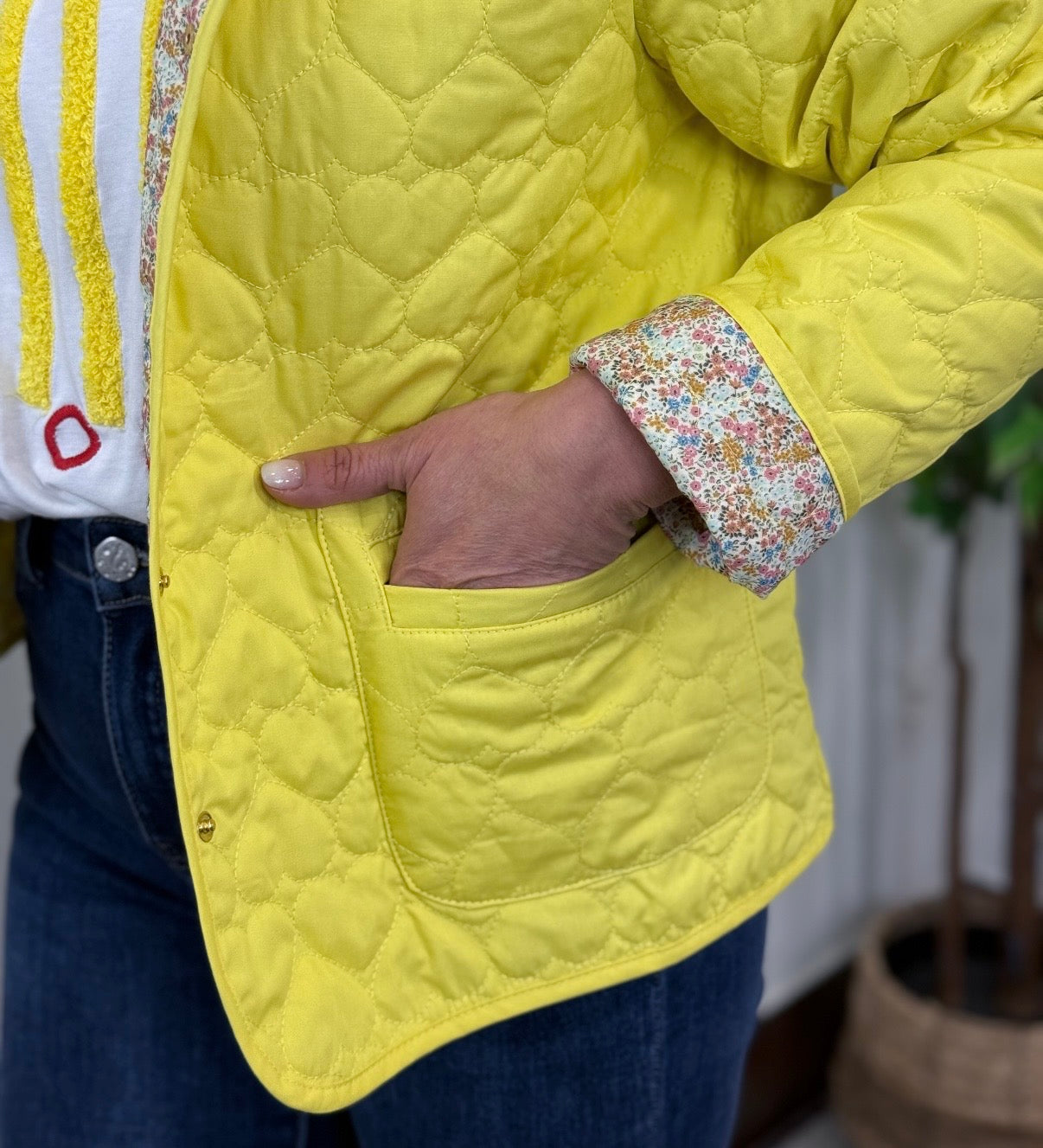 CHAQUETA SUN AMARILLA