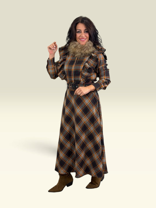VESTIDO LIVERPOOL ESTAMPADO