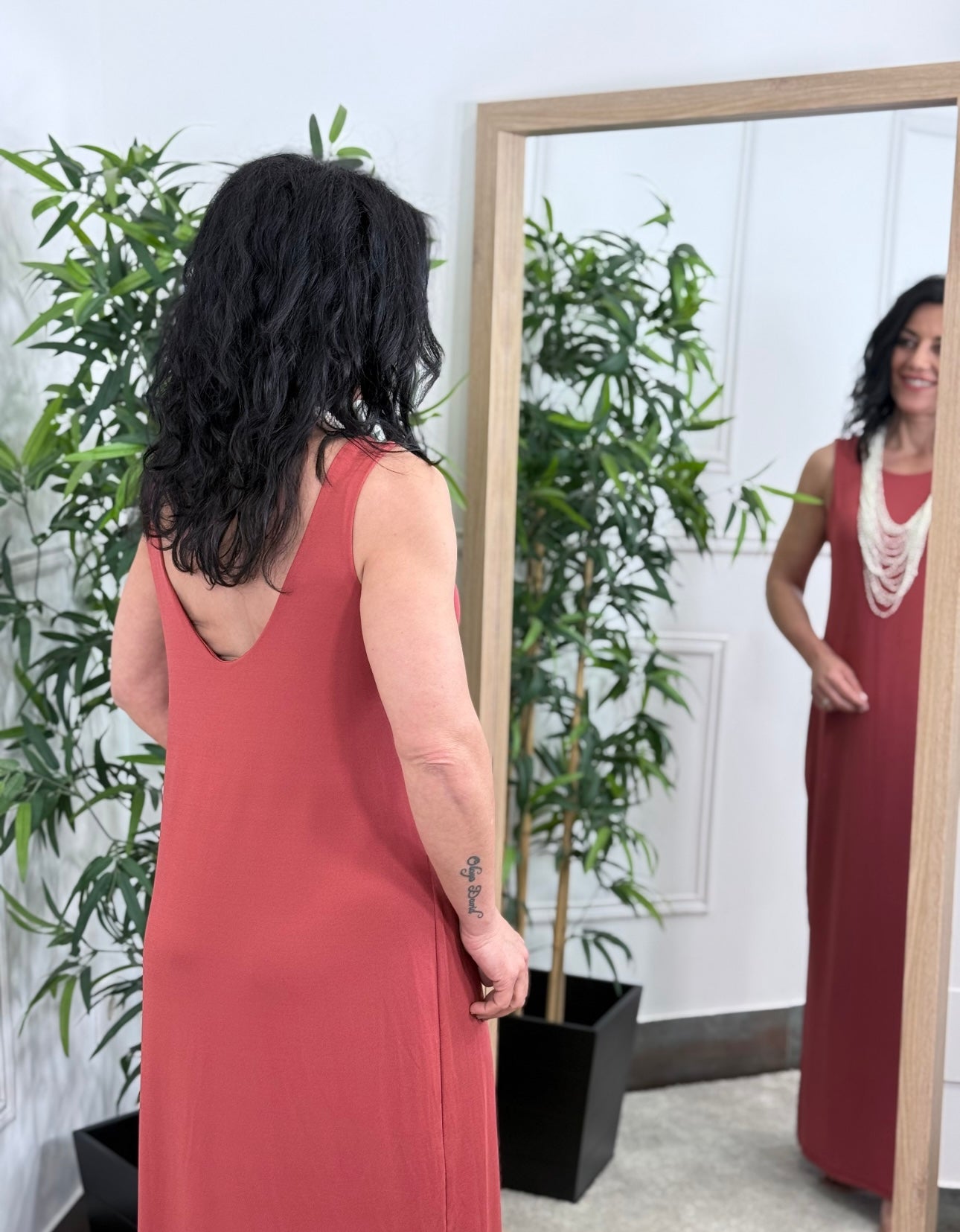 VESTIDO HANTY TERRACOTA