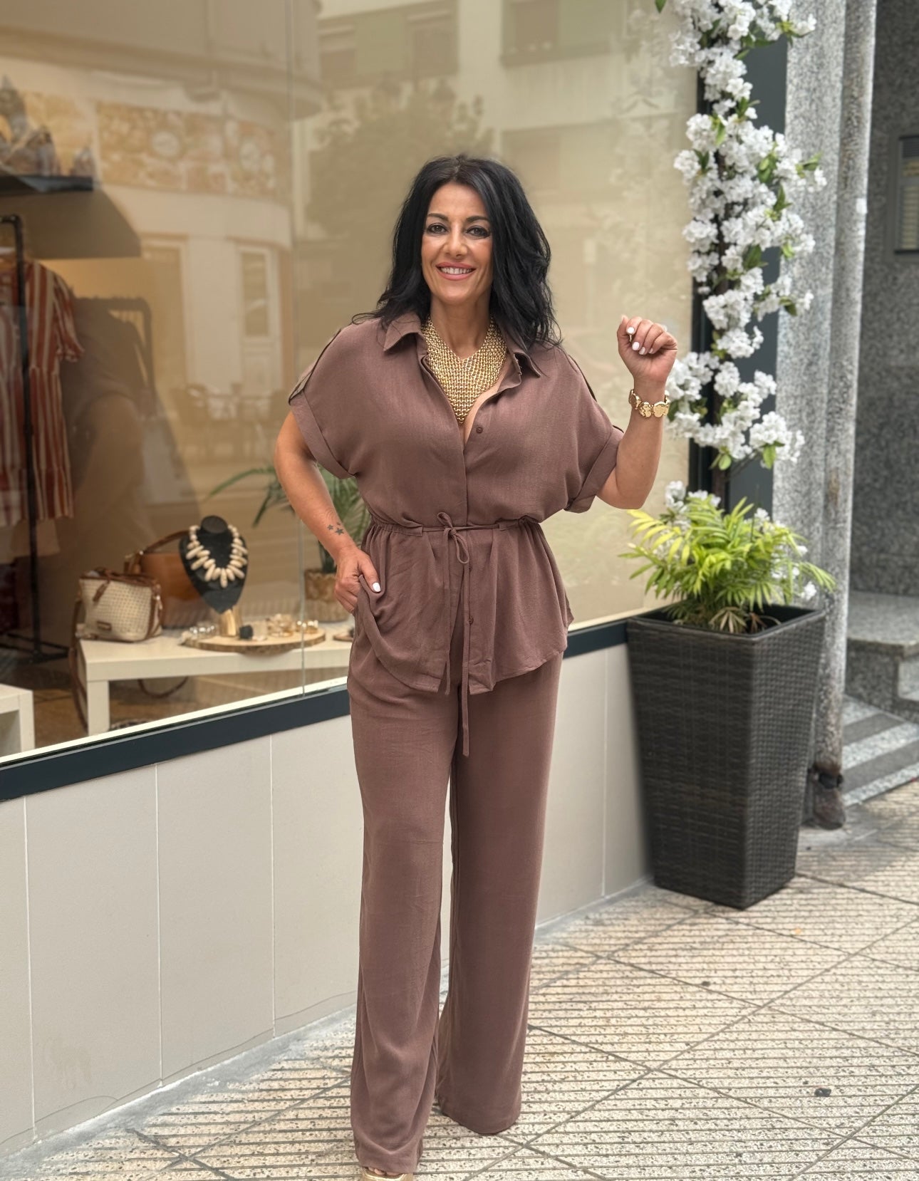 SOBRECAMISA SIRE CHOCOLATE