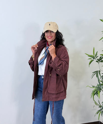CHAQUETA MONREY BURDEOS
