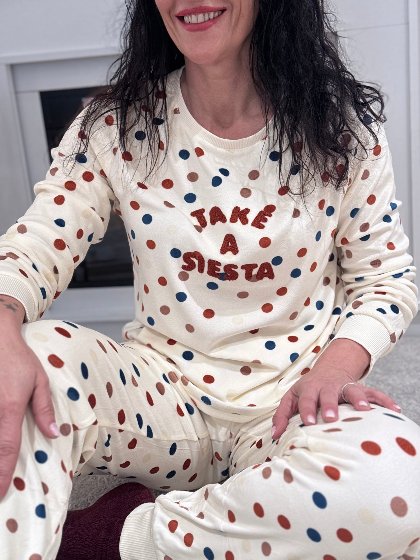 PIJAMA TAKE A SIESTA BEIGE