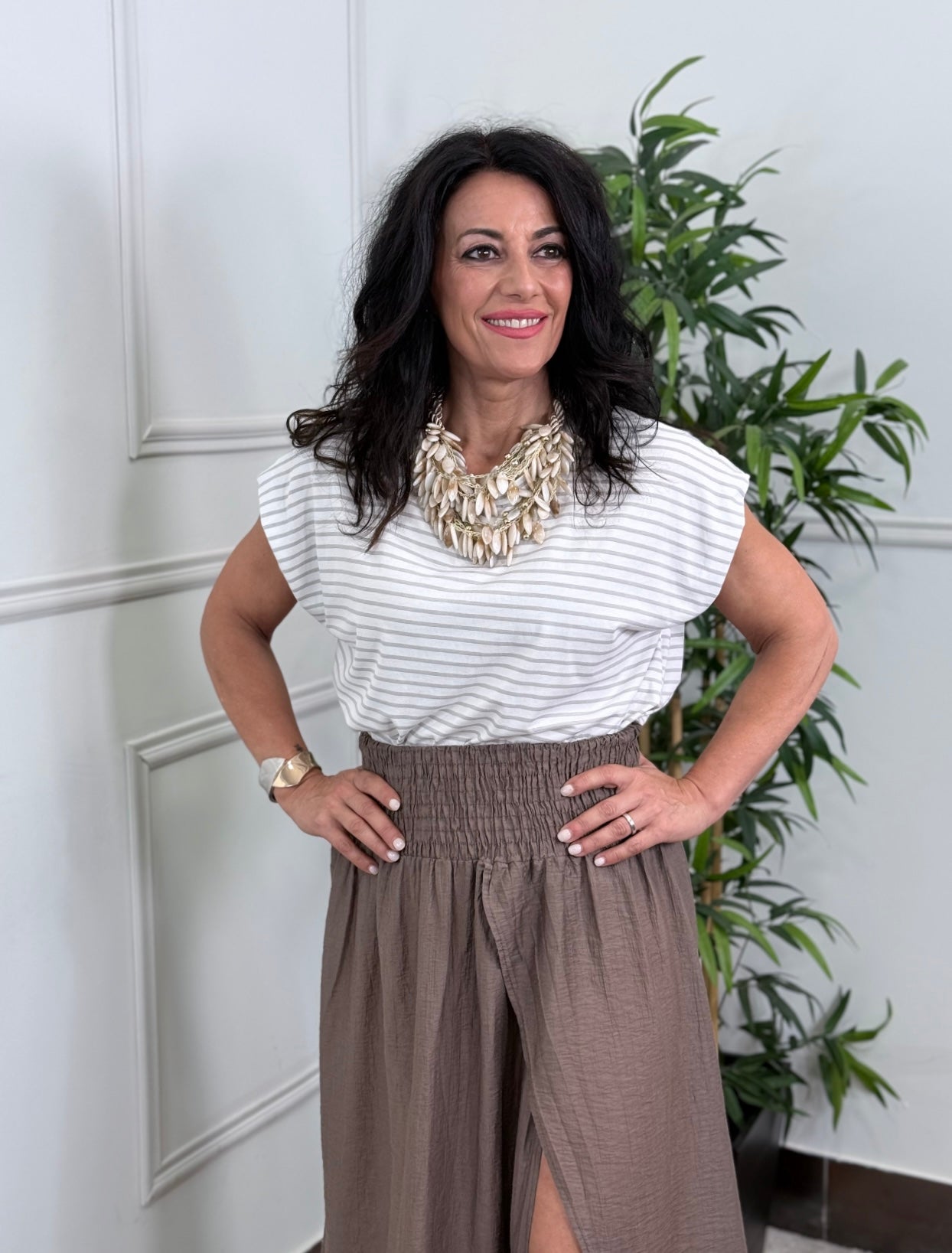 CAMISETA TRENDDING BLANCA