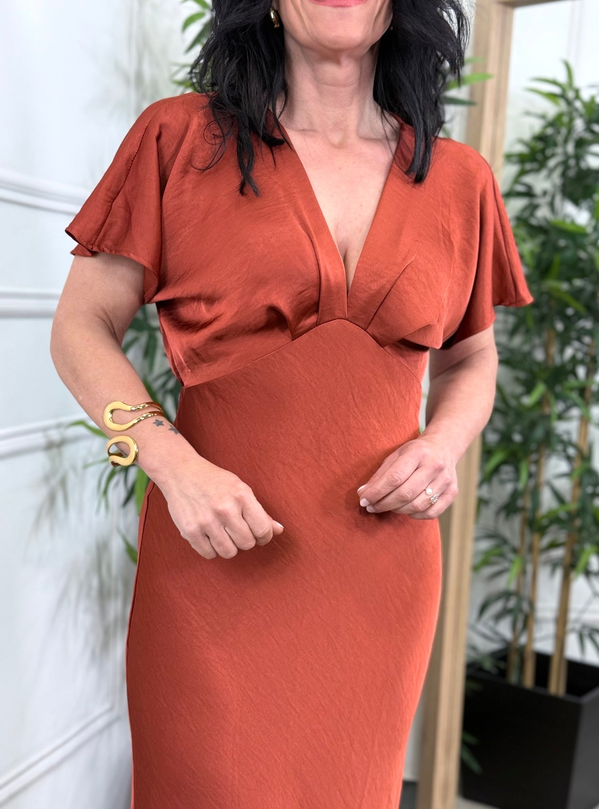 VESTIDO AMELIA TEJA