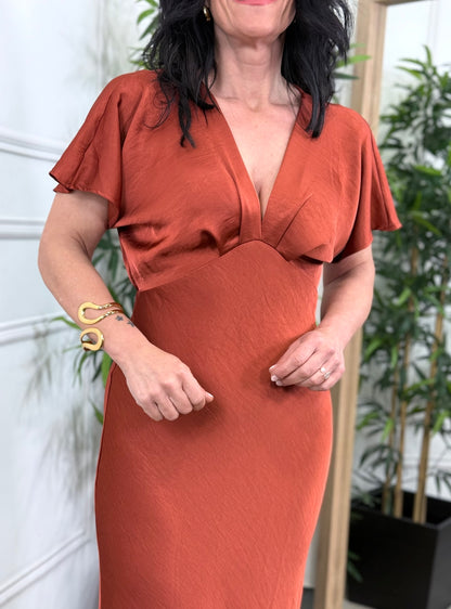 VESTIDO AMELIA TEJA
