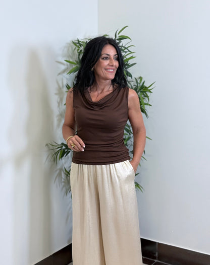 TOP CAROL FRUNCE CHOCOLATE