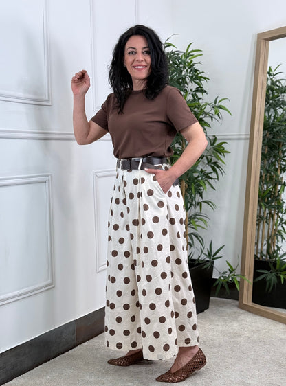 PANTALÓN CULOTTE LUNARES