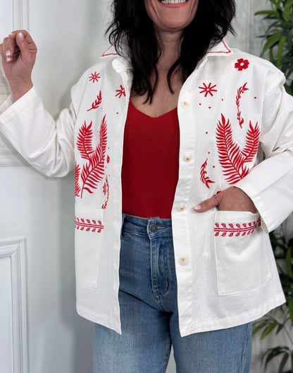 CHAQUETA SOON ROJA
